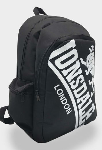 Εικόνα για ΣΑΚΙΔΙΟ ΠΛΑΤΗΣ LONSDALE ASTBURY BACKPACK BLACK 2