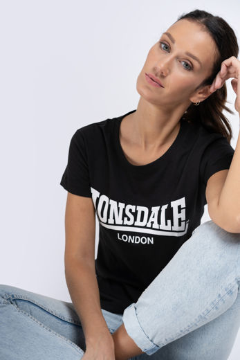 Εικόνα για Γυναικείο T-Shirt CARTMEL LONSDALE Black 1