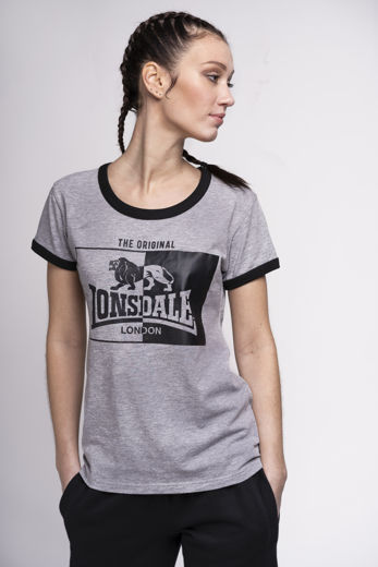 Εικόνα για Γυναικείο T-Shirt UPLYME LONSDALE Grey 0
