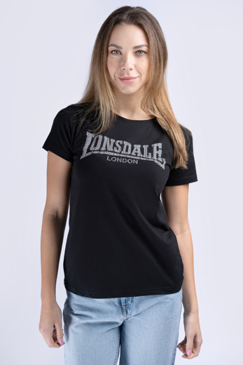 Εικόνα για ΓΥΝΑΙΚΕΙΟ TSHIRT LONSDALE BEKAN BLACK 0