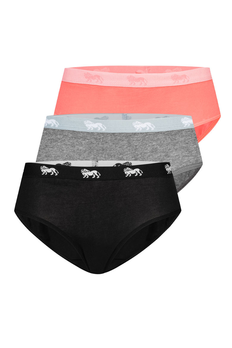 Εικόνα για Γυναικεία Σλιπ (3 Pack) AYLESBURY LONSDALE Black/Red/Grey