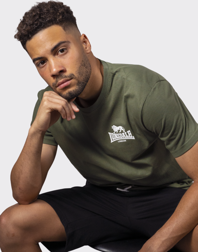 Picture of MEN'S TSHIRT LONSDALE BLAIRMORE KHAKI 5