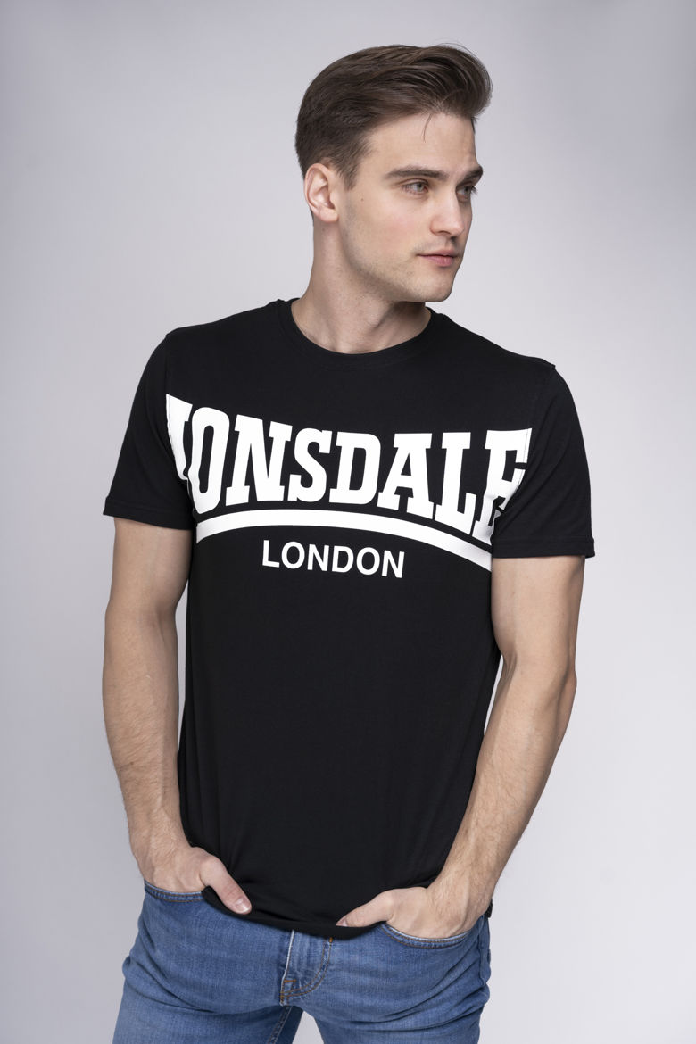 Εικόνα για ΑΝΔΡΙΚΟ TSHIRT LONSDALE YORK BLACK