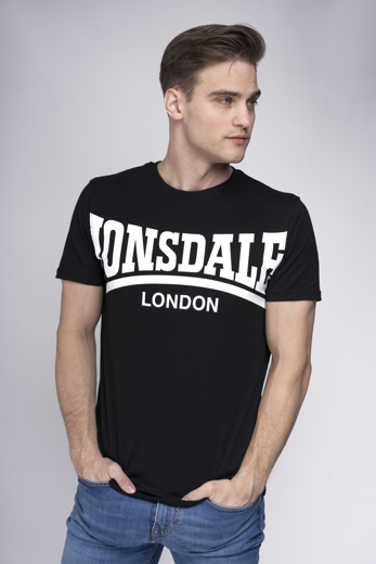 Εικόνα για ΑΝΔΡΙΚΟ TSHIRT LONSDALE YORK BLACK 0