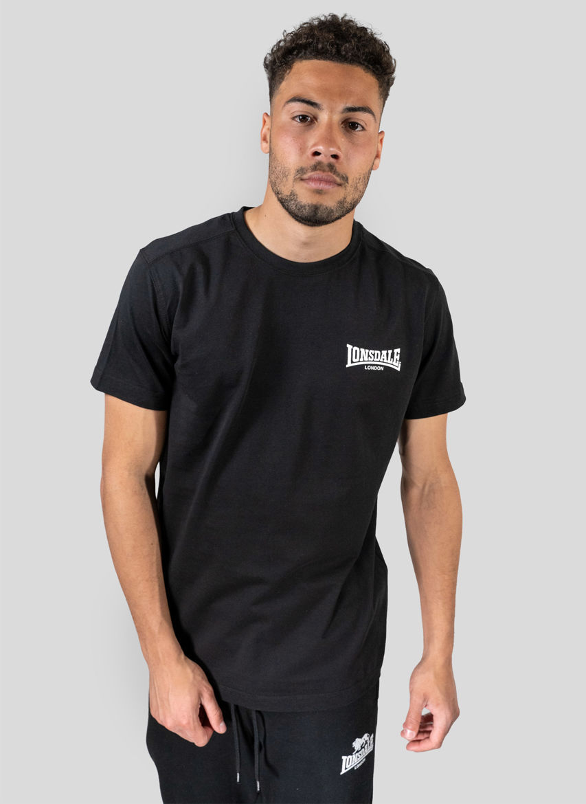 Εικόνα για ΑΝΔΡΙΚΟ TSHIRT LONSDALE ELMDON BLACK