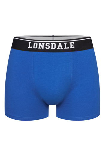 Εικόνα για Ανδρικά Μποξεράκια (2 Pack) OXFORDSHIRE LONSDALE Dark Navy/Blue 4