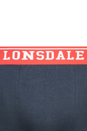 Εικόνα για Ανδρικά Μποξεράκια (2 Pack) OXFORDSHIRE LONSDALE Dark Navy/Blue 5