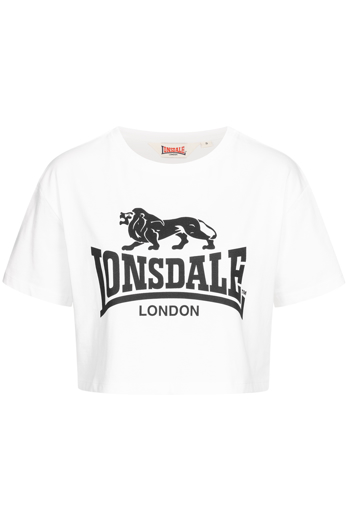 Εικόνα για ΓΥΝΑΙΚΕΙΟ CROP TOP LONSDALE GUTCH COMMON WHITE 2