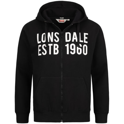 Εικόνα για Ανδρική Ζακέτα SOLFACH LONSDALE Black 1