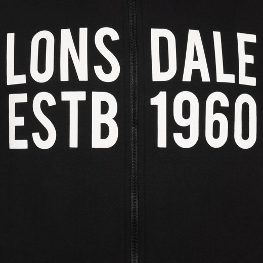Εικόνα για Ανδρική Ζακέτα SOLFACH LONSDALE Black 2