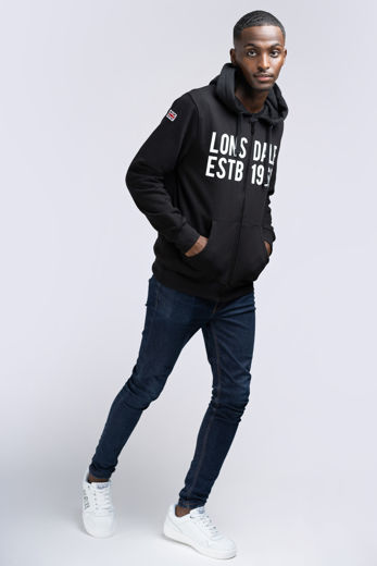 Εικόνα για Ανδρική Ζακέτα SOLFACH LONSDALE Black 6