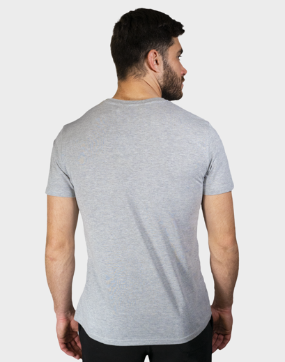 Εικόνα για ΑΝΔΡΙΚΟ TSHIRT LONSDALE KINGSWOOD MARL GREY 4