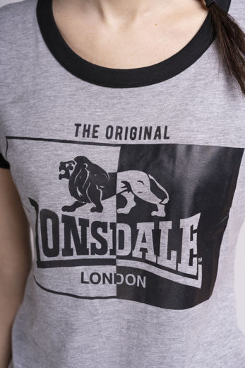 Εικόνα για Γυναικείο T-Shirt UPLYME LONSDALE Grey 2