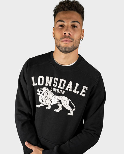 Εικόνα για Ανδρικό Φούτερ KERSBROOK LONSDALE Black 3