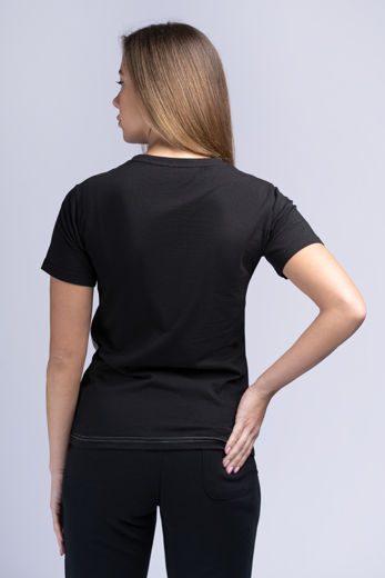 Εικόνα για Γυναικείο T-Shirt TALLOW LONSDALE Black/Grey 2