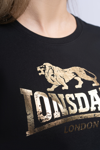 Εικόνα για ΓΥΝΑΙΚΕΙΟ TSHIRT LONSDALE BANTRY BLACK 2