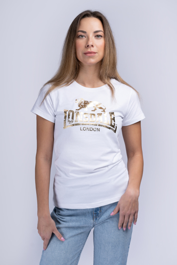 Εικόνα για ΓΥΝΑΙΚΕΙΟ TSHIRT LONSDALE BANTRY WHITE 4