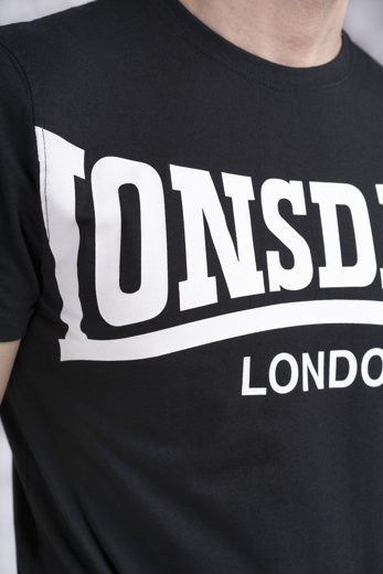 Εικόνα για ΑΝΔΡΙΚΟ TSHIRT LONSDALE YORK BLACK 2
