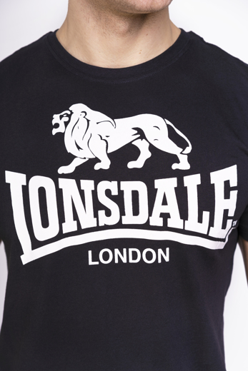 Εικόνα για ΑΝΔΡΙΚΟ T-SHIRT LONSDALE LOGO-BLACK 2