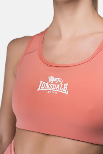 Εικόνα για Γυναικείο Αθλητικό Μπουστάκι WARDOUR LONSDALE Terracotta 3