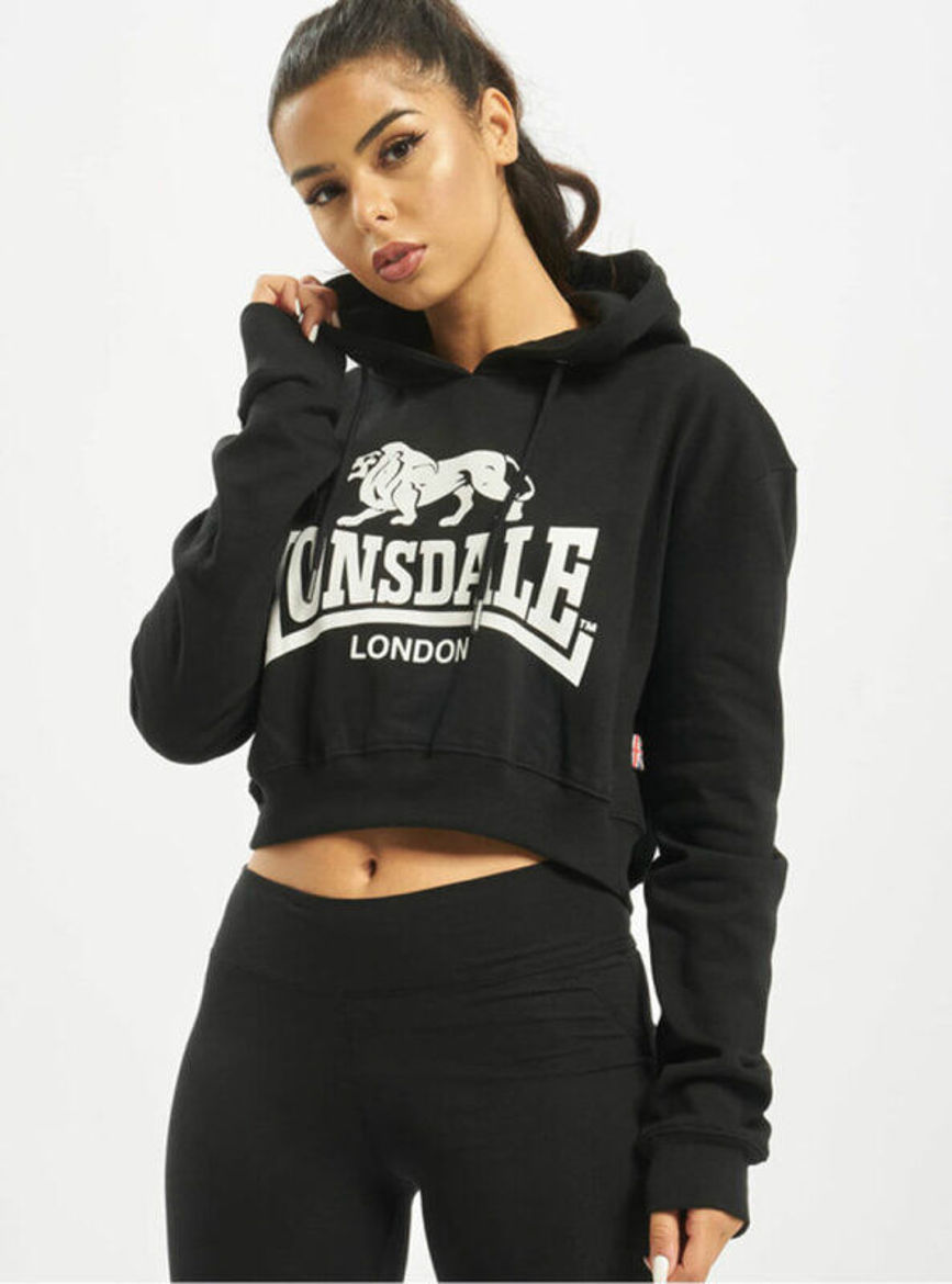 Εικόνα για Γυναικείο Cropped Φούτερ ROXETH LONSDALE Black