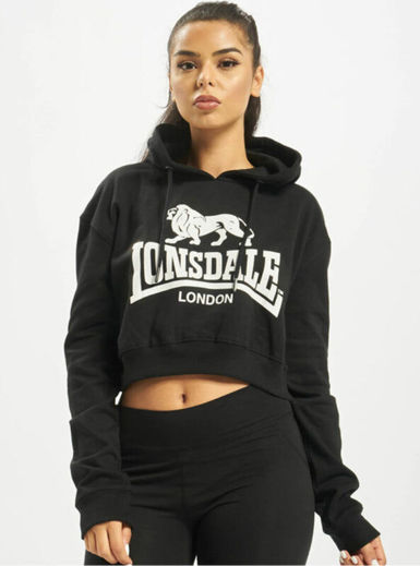 Εικόνα για Γυναικείο Cropped Φούτερ ROXETH LONSDALE Black 2