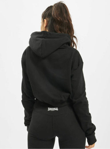 Εικόνα για Γυναικείο Cropped Φούτερ ROXETH LONSDALE Black 4