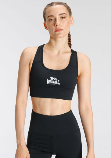 Εικόνα για ΑΘΛΗΤΙΚΟ ΜΠΟΥΣΤΑΚΙ LONSDALE WARDOUR BRA BLACK 1