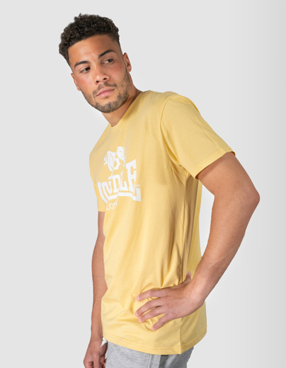Εικόνα για ΑΝΔΡΙΚΟ TSHIRT LONSDALE ERNEY PASTEL YELLOW 1
