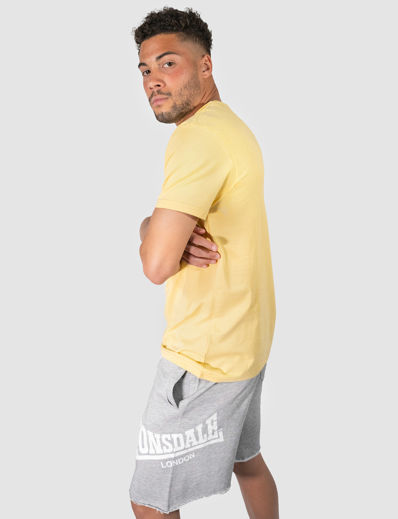 Εικόνα για Ανδρικό T-Shirt ERNEY LONSDALE Pastel Yellow 3