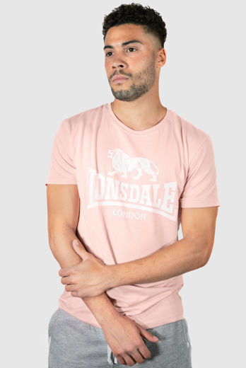 Picture of Mens T-Shirt ERNEY LONSDALE Powder Pink 2