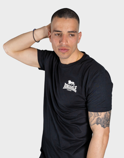 Εικόνα για ΑΝΔΡΙΚΟ TSHIRT LONSDALE BLAIRMORE-BLACK 1