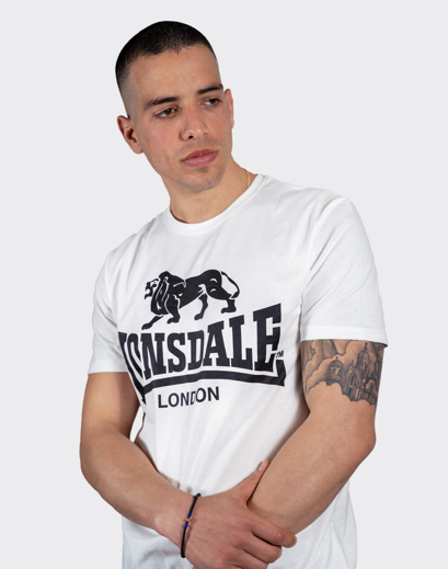 Εικόνα για ΑΝΔΡΙΚΟ TSHIRT LONSDALE KELSO WHITE 2