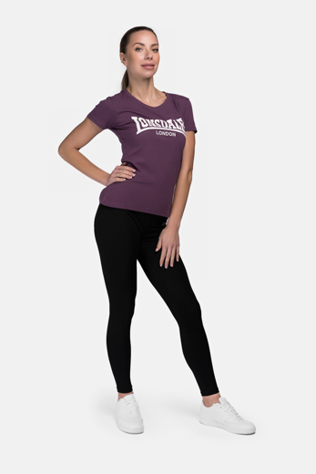 Picture of ΓΥΝΑΙΚΕΙΟ TSHIRT LONSDALE CARTMEL AUBERGINE 1