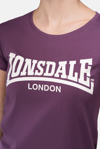 Picture of ΓΥΝΑΙΚΕΙΟ TSHIRT LONSDALE CARTMEL AUBERGINE 3