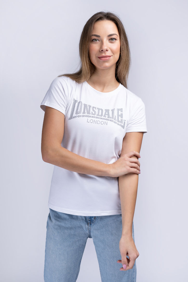Εικόνα για Γυναικείο T-Shirt BEKAN LONSDALE White