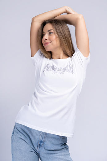 Εικόνα για ΓΥΝΑΙΚΕΙΟ TSHIRT LONSDALE BEKAN WHITE 1