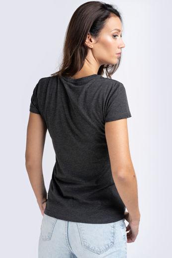 Εικόνα για Γυναικείο T-Shirt TULSE LONSDALE Marl Black 3