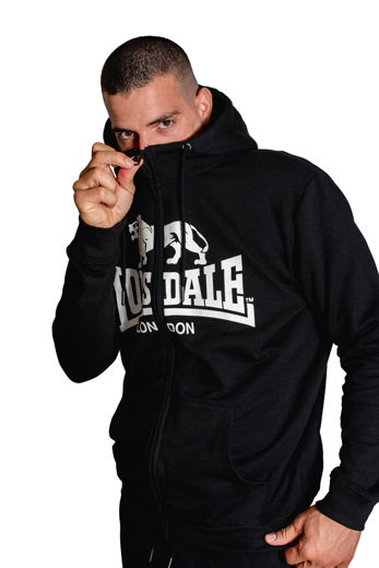 Εικόνα για Ανδρική Ζακέτα GLENCOE LONSDALE Black 4