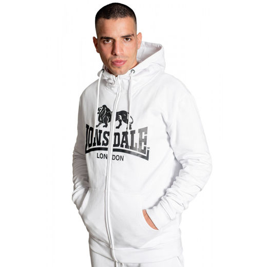 Εικόνα για Ανδρική Ζακέτα KEPPANACH LONSDALE White 1