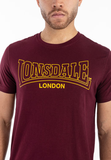 Picture of Ανδρικό T-Shirt BEANLEY LONSDALE Oxblood 1