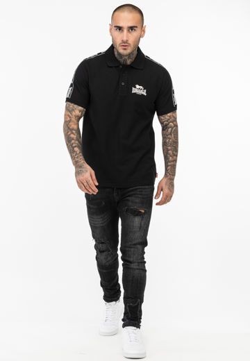 Εικόνα για Ανδρικό Polo SETTER LONSDALE Black 2