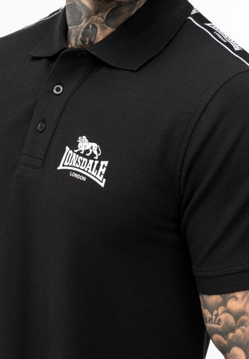 Εικόνα για Ανδρικό Polo SETTER LONSDALE Black 1