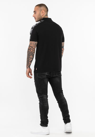 Εικόνα για Ανδρικό Polo SETTER LONSDALE Black 3