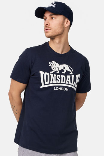 Εικόνα για LONSDALE LOGO TSHIRT NAVY 0