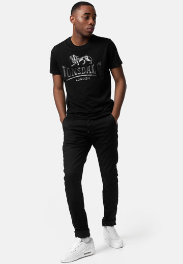 Εικόνα για Ανδρικό T-Shirt KELSO LONSDALE Total Black 2