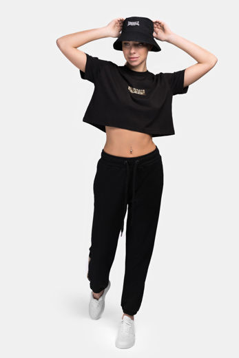 Εικόνα για Γυναικείο Crop Top AULTBEA LONSDALE Black 1