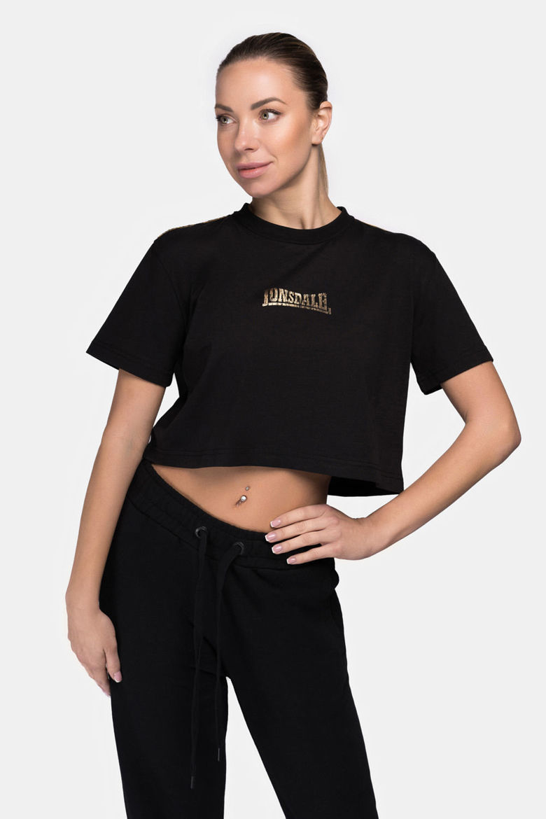 Εικόνα για Γυναικείο Crop Top AULTBEA LONSDALE Black