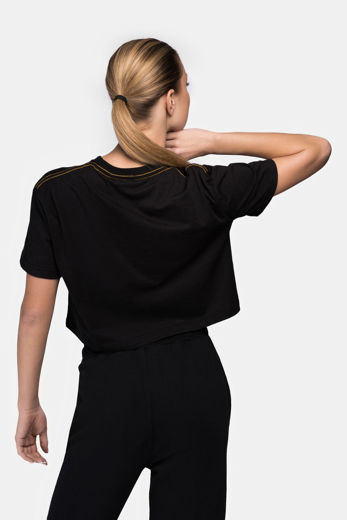 Εικόνα για Γυναικείο Crop Top AULTBEA LONSDALE Black 4