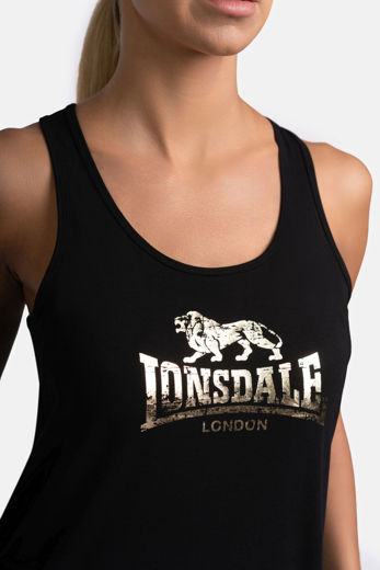 Εικόνα για Γυναικείο Αμάνικο LISMOYNY LONSDALE Black 2